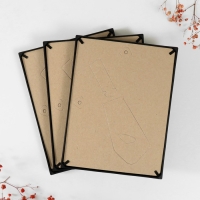 Набор фоторамок пластик L-3 15х21 см ( 3 шт.), чёрный