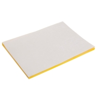 Этикетки А4 самоклеящиеся 50 листов, 80 г/м, на листе 6 этикеток размер: 105 х 99 мм, глянцевые, белые