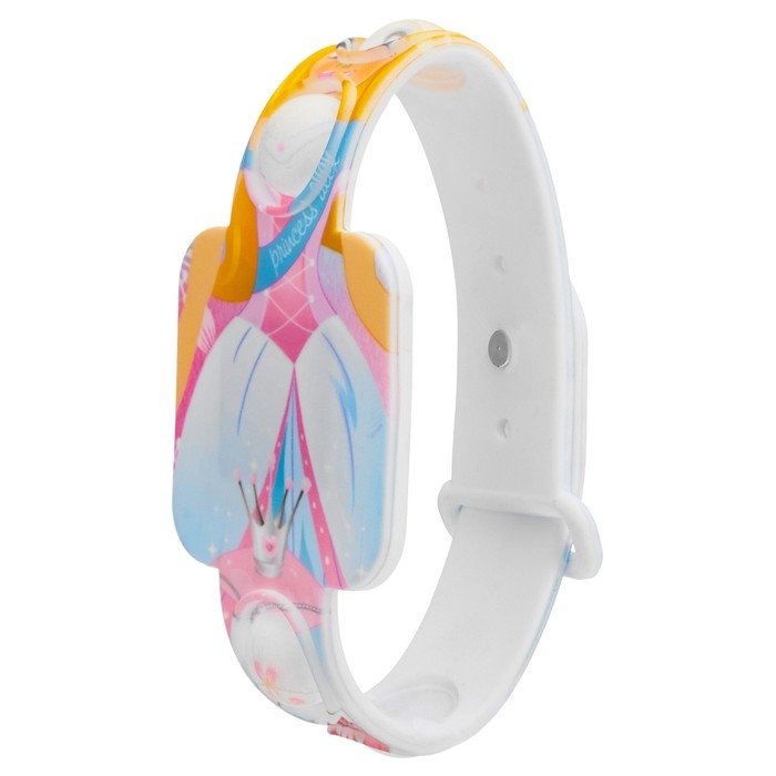 Часы наручные электронные, детские, "Принцесса", ремешок pop-it, l-25.4 см