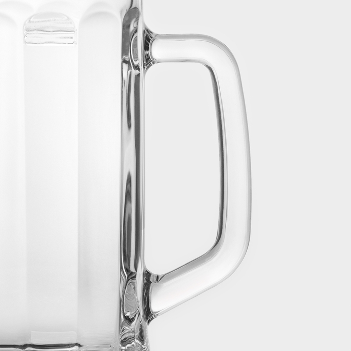 Кружка стеклянная для пива &laquo;Ладья&raquo;, 330 мл