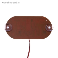 Светодиодный знак такси 12 В, 45 LED, 13&times;6 см, провод 150 см, зеленый