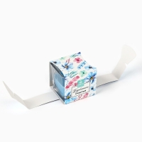 Ароматическая свеча &laquo;Безоблачного счастья&raquo;, аромат цветочный, 5,3 х 5,3 х 5,5 см.