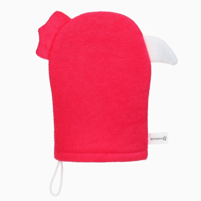 Детская мочалка для купания &laquo;Фламинго&raquo;, махра