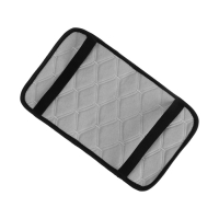 Защитный чехол на подлокотник автомобиля Cartage, лён, чёрный