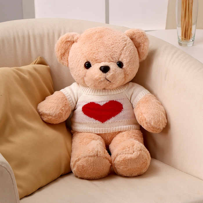 Мягкая игрушка &laquo;Медведь&raquo;, в белой кофте, 50 см