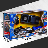 Набор машин радиоуправляемых &laquo;Полицейская погоня&raquo;, 2 шт., 1:22, работают от батареек