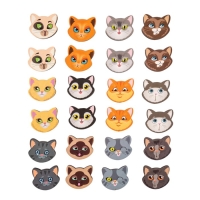 Игра настольная мемо &laquo;Коты&raquo; Far far land wood (24 фишки в коробке)