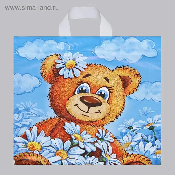 Пакет &laquo;Тоша&raquo;, полиэтиленовый с петлевой ручкой, 40&times;42 см, 45 мкм