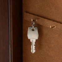 Ключница "Рыбки" венге 16х31 см