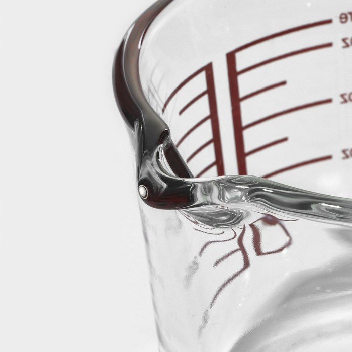 Кувшин мерный из жаропрочного стекла Доляна &laquo;Классика&raquo;, 500 мл, 18&times;13&times;9 см