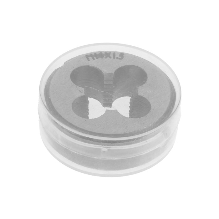 Плашка метрическая ТУНДРА, М14 х 1.5 мм