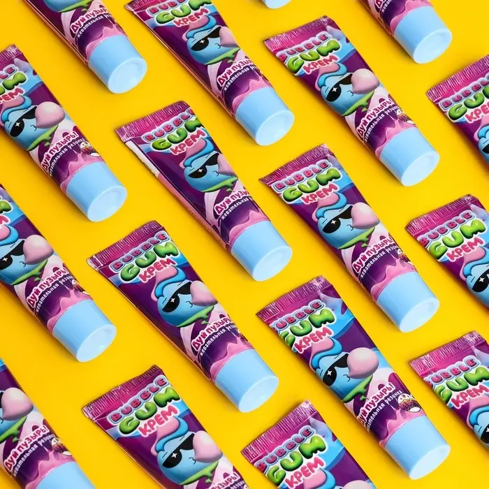 Жевательная резинка &laquo;Дуй пузырь! Bubble gum крем&raquo;, 22 г
