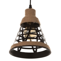 Светильник "Фонарь" 1х40Вт Е27 черный 18х18х20см