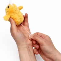 Игрушка вибрирующая "Цыпа", 7 см, желтая