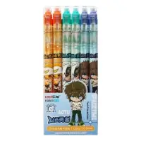 Ручка гелевая автоматическая со стираемыми чернилами, стержень синий, &laquo;Аниме-мальчик&raquo;, МИКС