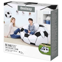 Кресло надувное &laquo;Футбольный мяч&raquo; размер 114х112х71 см, от 6-ти лет (75010) ,
