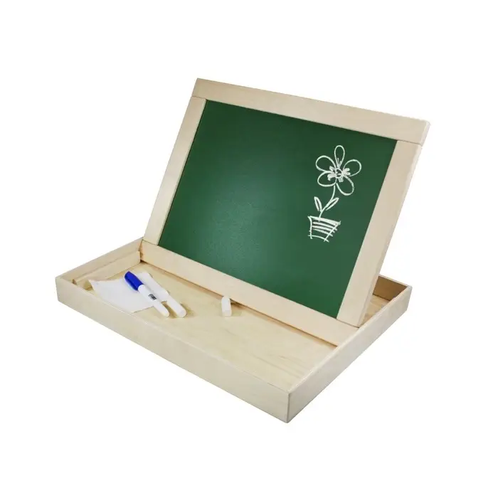 Магнитно-маркерная двухсторонняя доска, с поддоном, русский алфавит, цифры, знаки