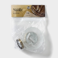 Мыльница настенная Штольц St&ouml;lz bacic, серия Bronze