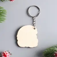 Брелок новогодний 2026 &laquo;Приношу деньги в дом&raquo;, размер брелока 4&times;4.5 см