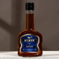 Гель для душа коньяк ЧИСТОЕ СЧАСТЬЕ &laquo;23 Февраля&raquo;, 260 мл, аромат мужского парюма