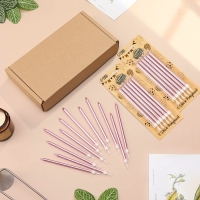 Свечи в торт "Ройс", 12,5 см, высокие, 12 шт, розовый металлик