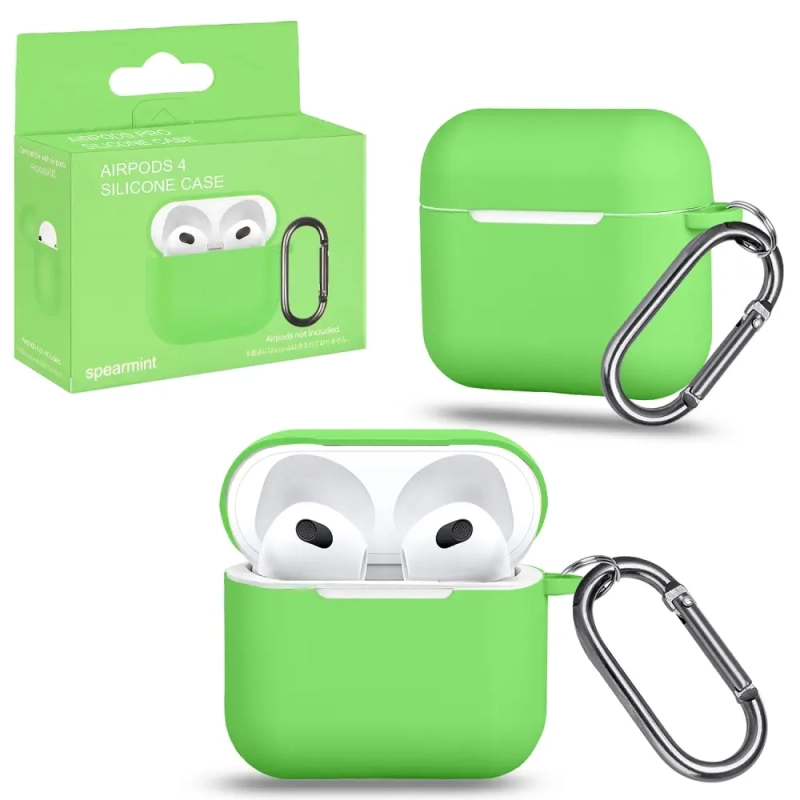 Чехол APods 4 с карабином №20 spearmint