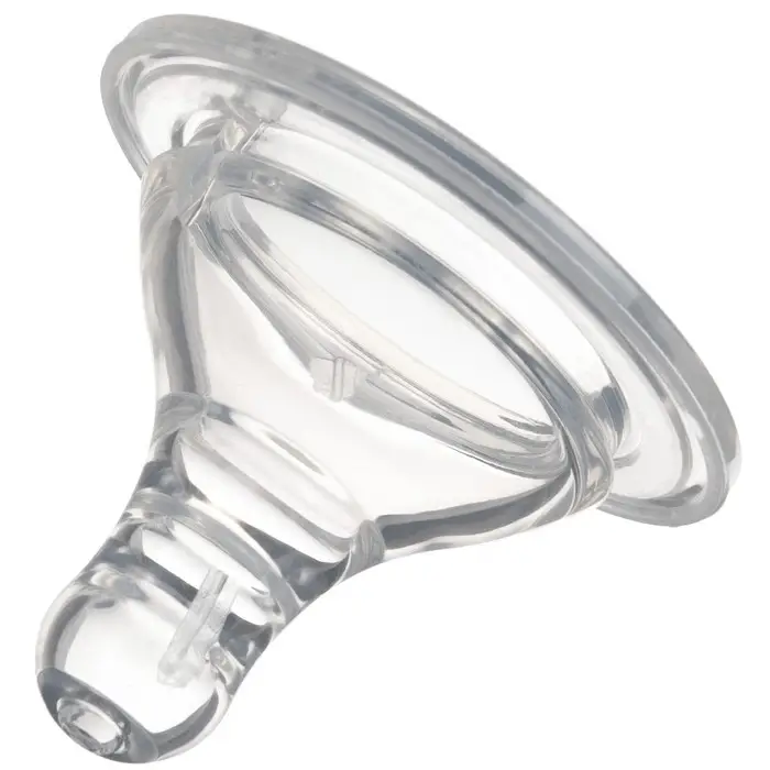 Соска на бутылочку M&B &laquo;Baby 1&raquo;, антиколиковая, широкое горло &Oslash;50 мм., от 6 мес., быстрый поток, фасовка по 20 шт.