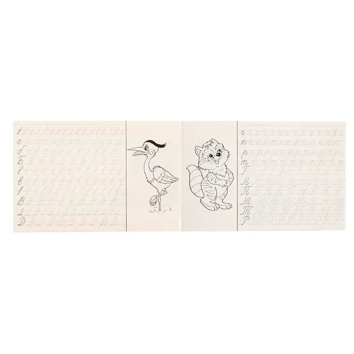 Раскраска-пропись &laquo;Учимся писать буквы&raquo;