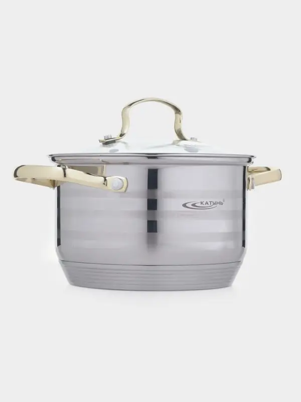 Кастрюля 2,5 л "ЭЛИС ГОЛД" ф18х11,5 см