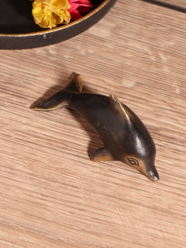 Сувенир бронза "Дельфин" 9х4х4 см