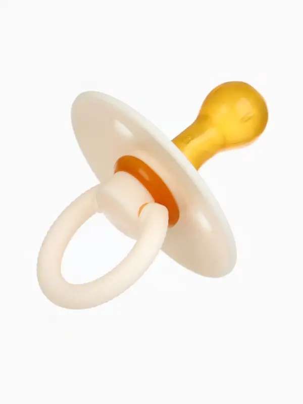 Набор классических пустышек, 2 шт., латекс, цв.айвори/зеленый, в контейнере, от 0 +., M&B