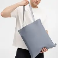 Шопер B3, серый с серыми ручками