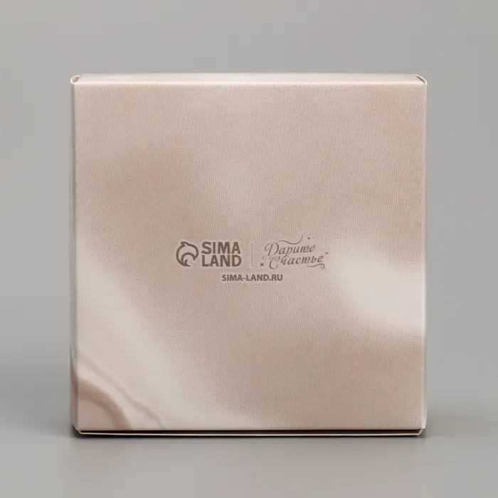 Коробка под бижутерию, упаковка, &laquo;Шелк&raquo;, 7.5 х 7.5 х 3 см