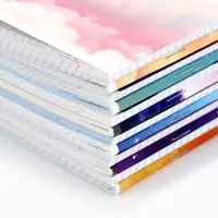 Тетради в клетку, предметные, 48 л., набор из 12 шт., блок №1, Space