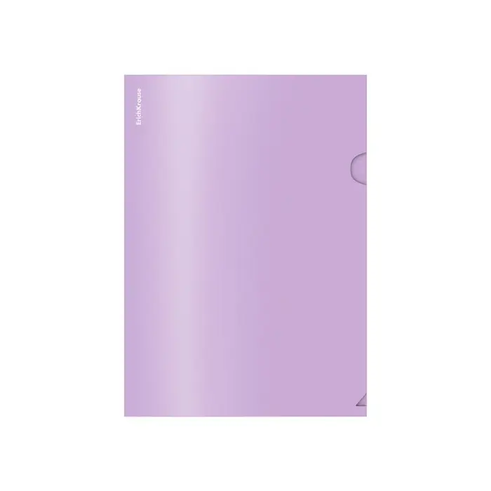 Папка-уголок А4, 180 мкм, ErichKrause "Matt Pastel Bloom", непрозрачный, тиснение "песок", микс