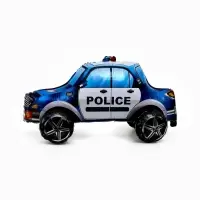 Воздушный шар фольгированный 35" 3D &laquo;Полицейская машина&raquo;, под воздух