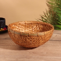 Чаша плетеная, 26 см, бамбук
