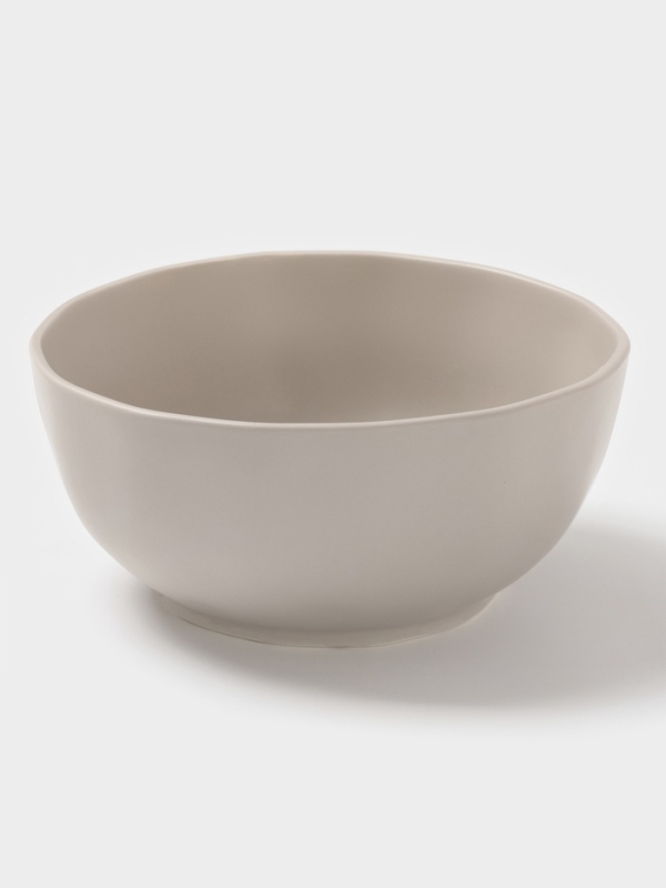 Салатник Magistro "Potter" 17см 17,4х8 цвет светло-серый