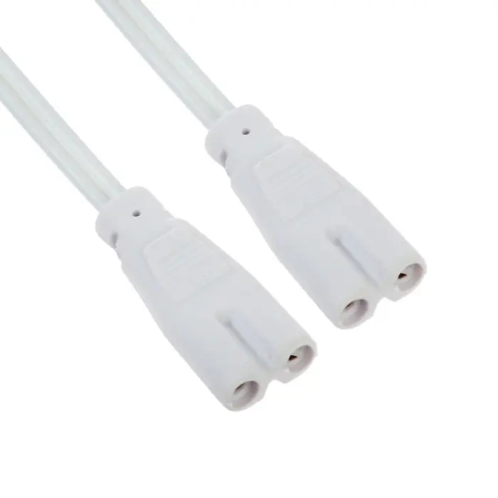 Соединительный провод для светильников, разъем L/N, 30 см, белый