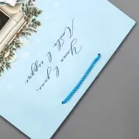 Пакет подарочный новогодний ламинированный, &laquo;Уюта в доме&raquo; , 26&times;12&times;32 см