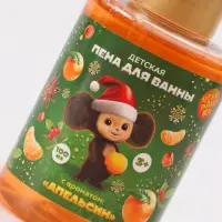 Детская пена для ванны, аромат апельсин, 100 мл, Чебурашка