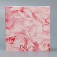 Коробка подарочная складная конверт, упаковка,&laquo;Розы&raquo;, 15 х 15 х 4 см