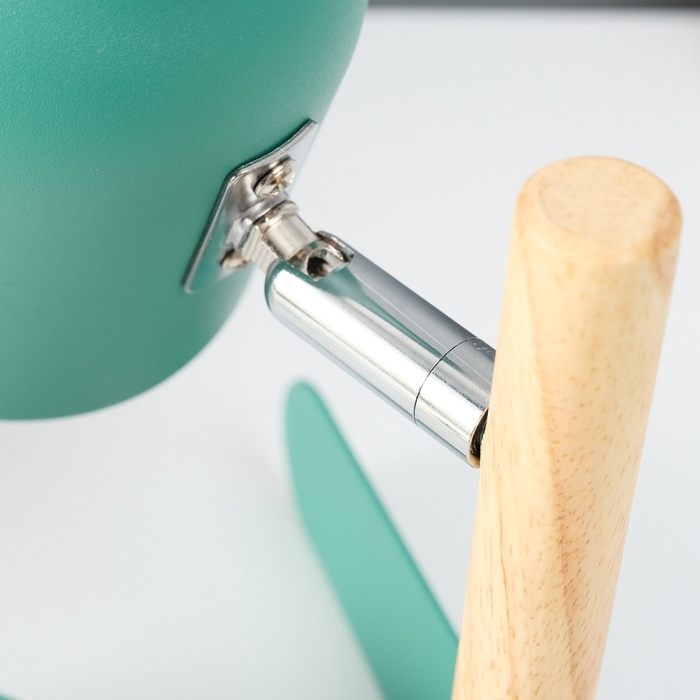 Лампа настольная "Престиж" 1х40Вт Е27 зеленый 13х12х24см