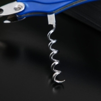 Штопор складной Доляна &laquo;Акула&raquo;, нержавеющая сталь, цвет МИКС