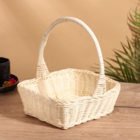 Корзина плетеная 22x20x26 см, ротанг