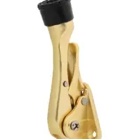 Фиксатор дверной LOCKLAND &ldquo;козья ножка&rdquo;, с автоподъемом, цвет золото