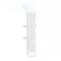 Соединитель для плинтуса &laquo;Деконика&raquo;, 55 мм, цвет 001 белый