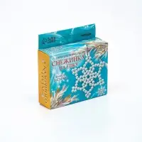 Набор для творчества &laquo;Снежинка на ёлку&raquo; из жемчужных бусин