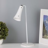 Светильник настольный &laquo;Рим&raquo; АКБ 1200Ма USB Type-C 5Вт LED 3000-6000К сенсор, плафон на магните 7х14х