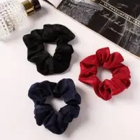 Резинка для волос "Орбита" классика однотон, 10 см, микс